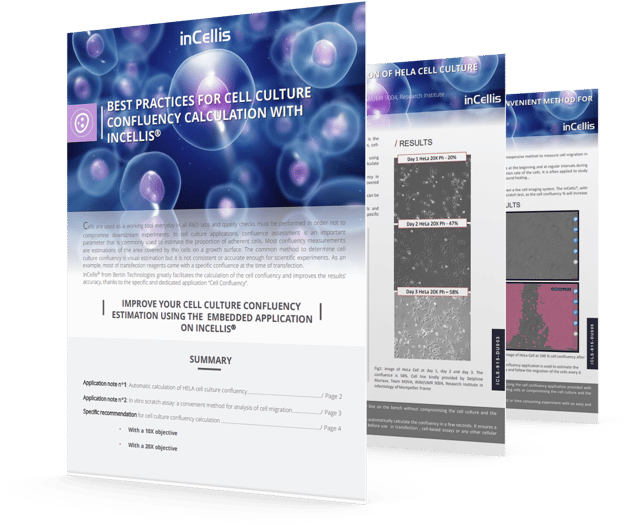 Best practices for cell culture confluency calculation with incellis